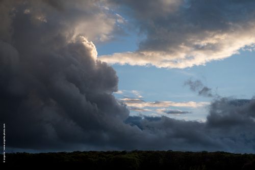 photo © angelle nuages foret orage ciel cieux mouvement